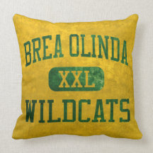 Atletismo dos Wildcats de Brea Olinda Travesseiro