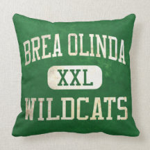 Atletismo dos Wildcats de Brea Olinda Travesseiro