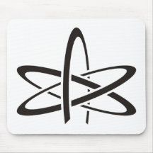 Átomo ateu mousepad