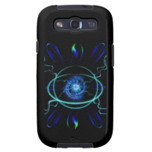 Átomo azul capas galaxy s3