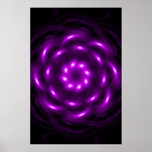 Átomo roxo poster
