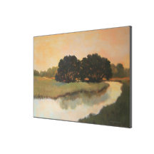 Aurora Impressão De Canvas Envolvida