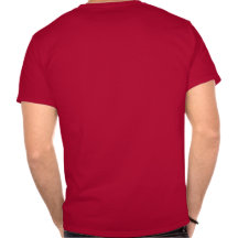Autêntico mantenha a calma e continue o vermelho o camisetas