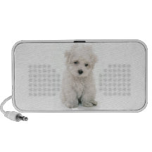 Auto-falante bonitos de Bichon Frise Caixinhas De Som Para Laptop