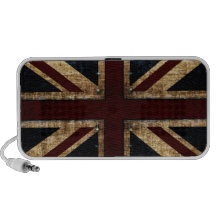 auto-falante BRITÂNICOS do design da bandeira do g Caixinha De Som Para iPod