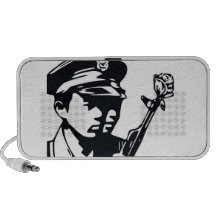 Auto-falante da arma da paz caixinha de som para iPhone