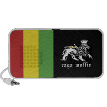Auto-falante da listra de Rasta Caixinhas De Som Para iPod