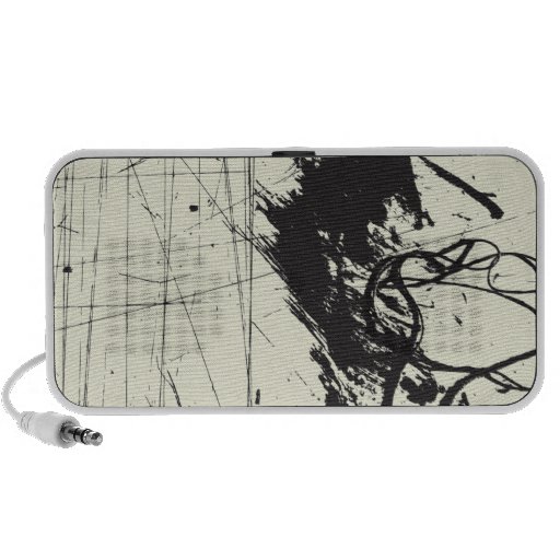 Auto-falante do Doodle de Grunged 2 Caixinhas De Som Para Laptop