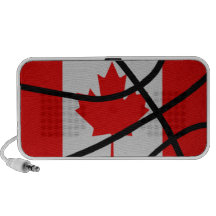 Auto-falante do Doodle do basquetebol de Canadá Caixinha De Som Para Viagem