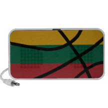 Auto-falante do Doodle do basquetebol de Lithuania Caixinhas De Som Portátil