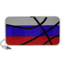 Auto-falante do Doodle do basquetebol de Rússia Caixinha De Som Para Mini