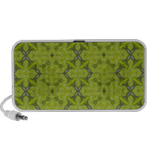 Auto-falante do Doodle do damasco do verde limão Caixinha De Som Para Mp3