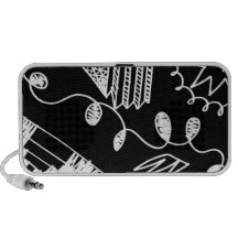 Auto-falante do Doodle do desenho da caneta de fel Caixinha De Som Para Mini