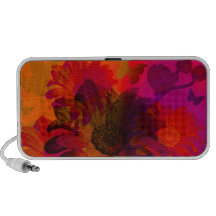 Auto-falante florais do iPhone Caixinha De Som Para Mini