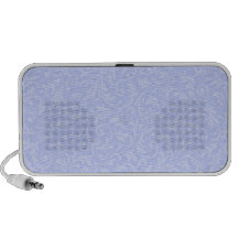 Auto-falante floral azul caixinhas de som para notebook