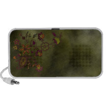 Auto-falante floral boémio de intervalo mínimo do  caixinha de som para iPhone