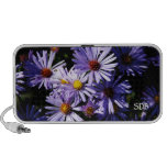 Auto-falante roxo do MP3 do Doodle dos ásteres Caixinha De Som De Viagem