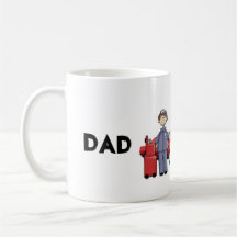 Auto mecânico do pai caneca