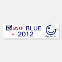 Autocolante no vidro traseiro 2012 feliz do azul d adesivos