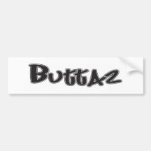 Autocolante no vidro traseiro conhecido de Buttaz Adesivo