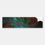 Autocolante no vidro traseiro da arte abstracta da adesivos