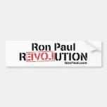Autocolante no vidro traseiro da revolução de Ron  Adesivos