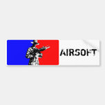 Autocolante no vidro traseiro de AIRSOFT Adesivos