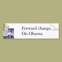 Autocolante no vidro traseiro de Obama adesivos de carro