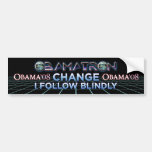 Autocolante no vidro traseiro de Obamatron Adesivo
