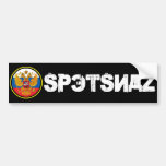 Autocolante no vidro traseiro de Spetsnaz Adesivo