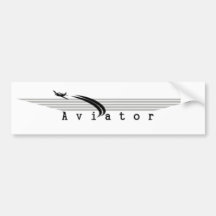 Autocolante no vidro traseiro do aviador adesivos