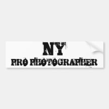 Autocolante no vidro traseiro do FOTÓGRAFO de NY P Adesivo