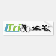 autocolante no vidro traseiro do iTri Adesivo