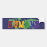 Autocolante no vidro traseiro dos seres humanos (g adesivos