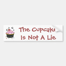 Autocolante no vidro traseiro saboroso do cupcake adesivos