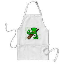 Avental do dia de St Patrick