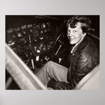 AVIAÇÃO AMELIA PIONEIRA EARHART -- 1937 POSTERES
