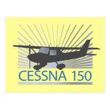 Avião de Cessna 150 Cartao Postal