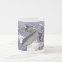 Avião de combate supersónico caneca