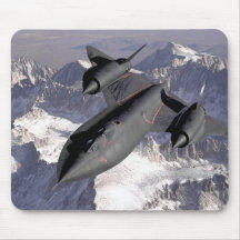 Avião de combate supersónico mouse pads