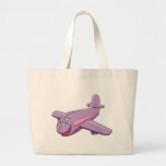 Avião dos desenhos animados do divertimento bolsa