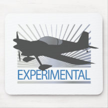Aviões experimentais mouse pad