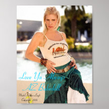 AZ Babedoll autografou o tempo de Liminted do post
