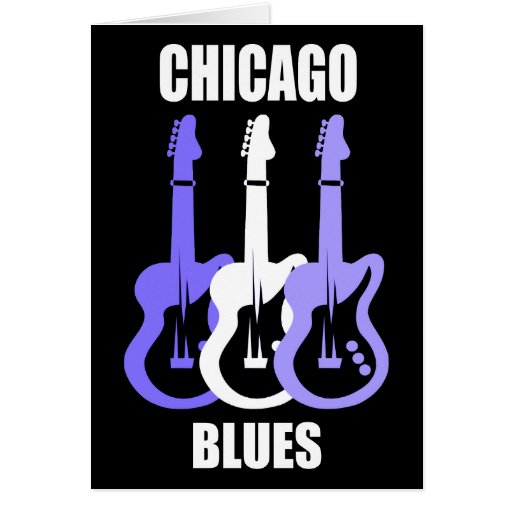 Azuis de Chicago Cartoes