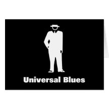 Azuis universais cartoes
