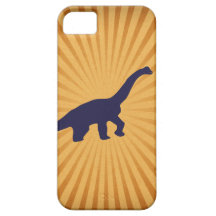 Azul bonito Dino do caso do iPhone 5 do dinossauro Capas iPhone 5 Case-Mate