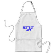 Azul da papá de Bestest Avental