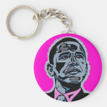 Azul de Obama Chaveiro