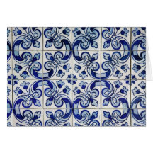 Azulejo Cartão