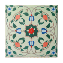 Azulejo decorativo do design do vintage